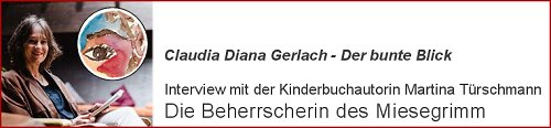 Interview mit Martina Türschmann in "Der bunte Blick"